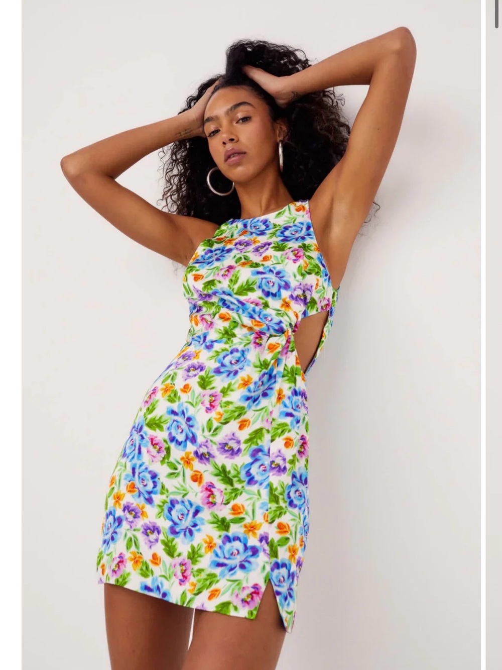 For love and lemons Lucy mini floral dress XXS